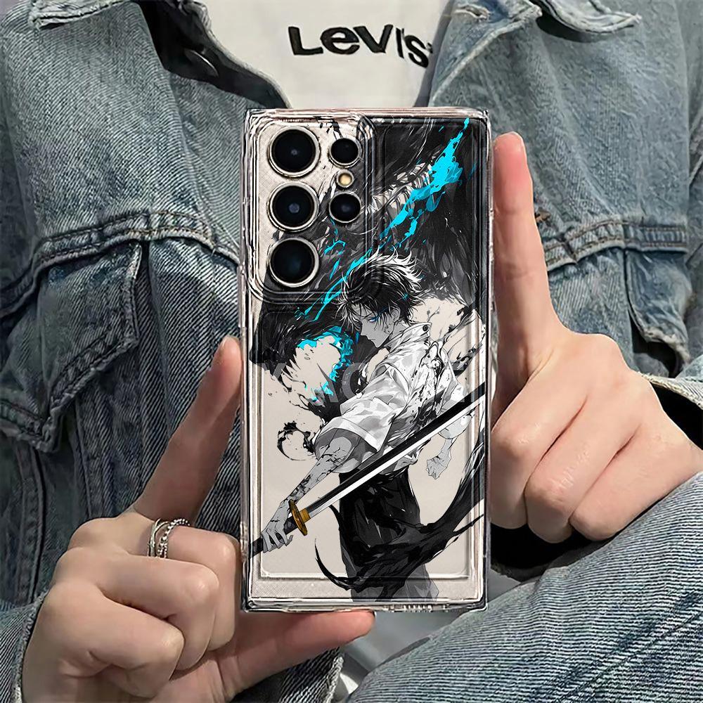 Yuta Okkotsu Clear Samsung Galaxy Phone Case - HelloAnimeCases