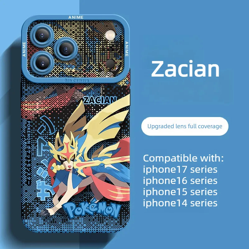 Pokemon Silicone Anime Phone Case for iPhone