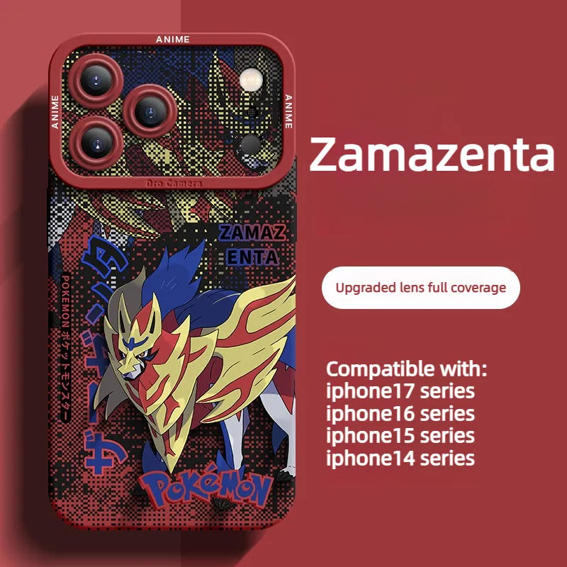 Pokemon Silicone Anime Phone Case for iPhone