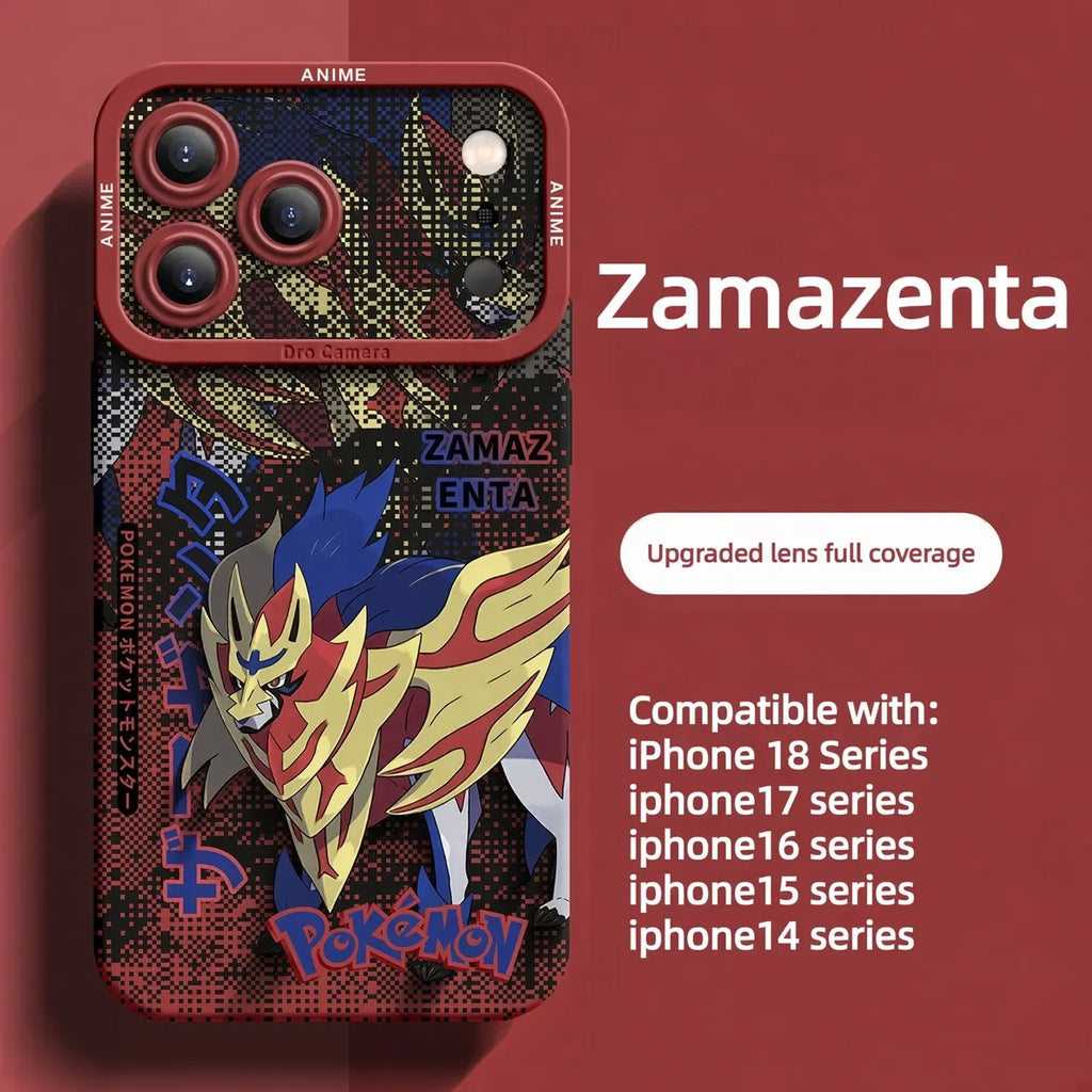 Pokemon Silicone Anime Phone Case for iPhone