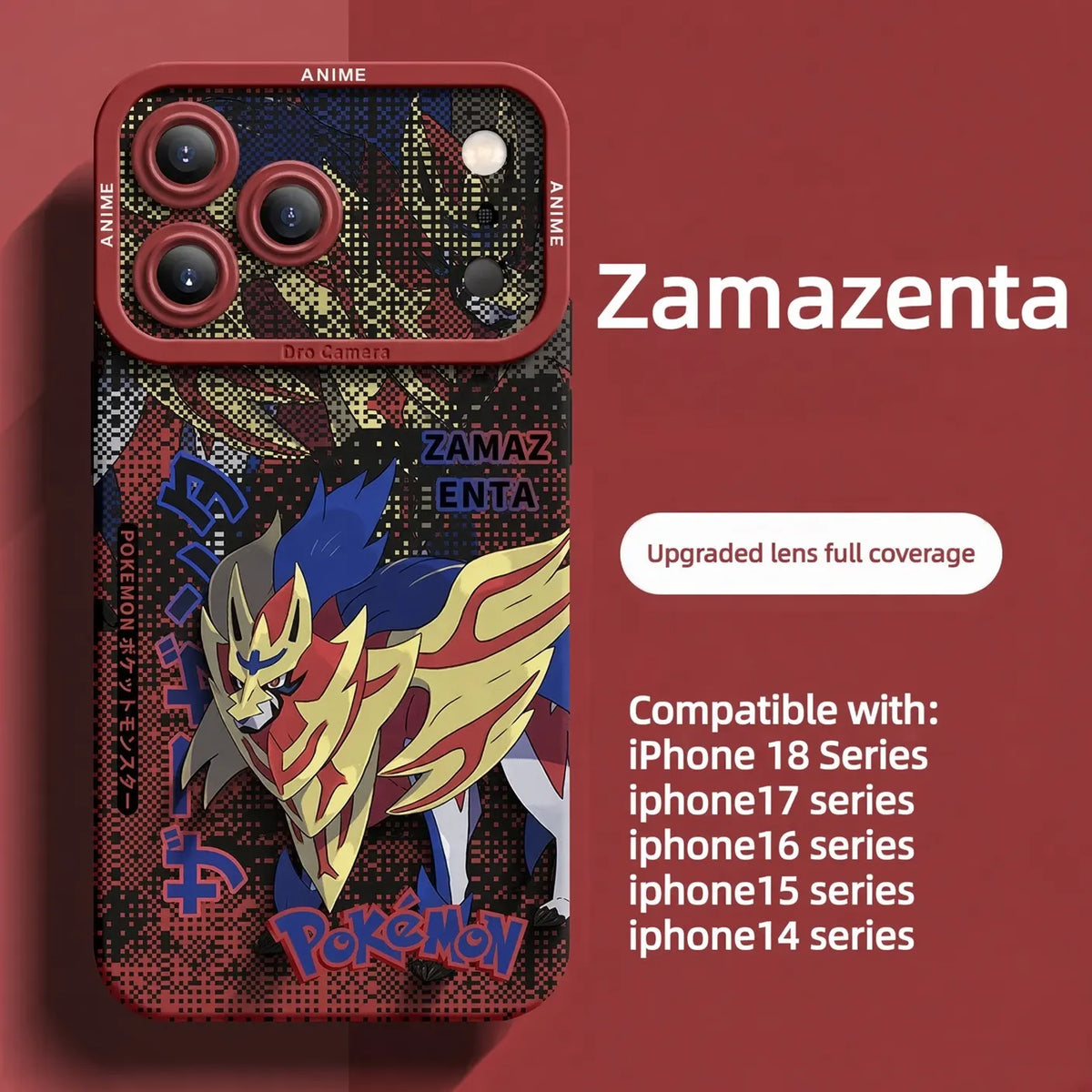 Pokemon Silicone Anime Phone Case for iPhone