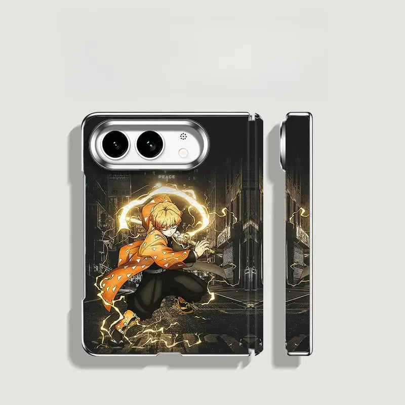 Demon Slayer Zenitsu Agatsuma Anime iPhone Duo Magsafe Phone Case