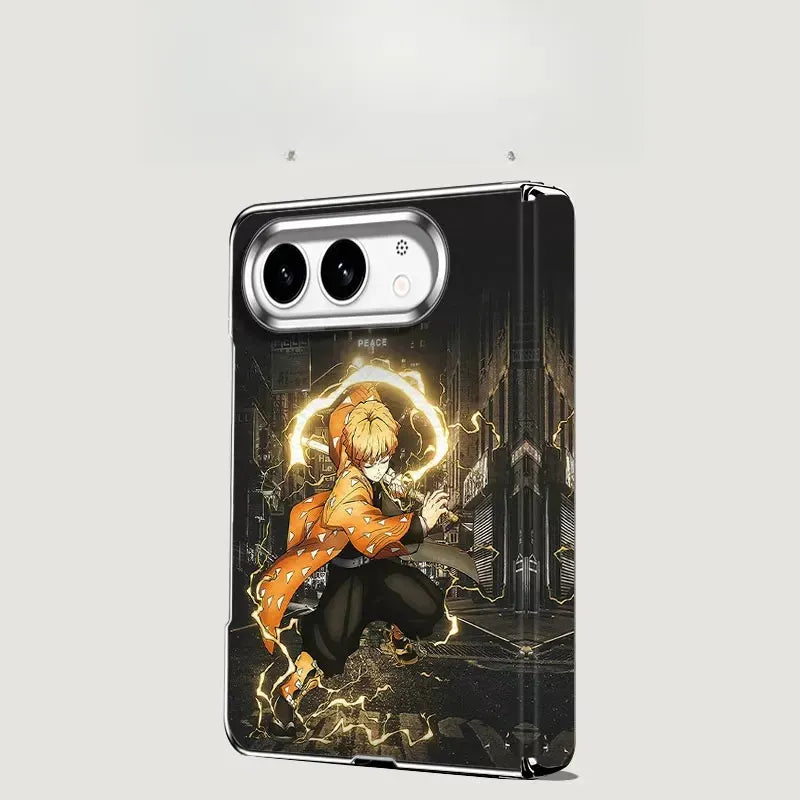 Demon Slayer Zenitsu Agatsuma Anime iPhone Duo Magsafe Phone Case