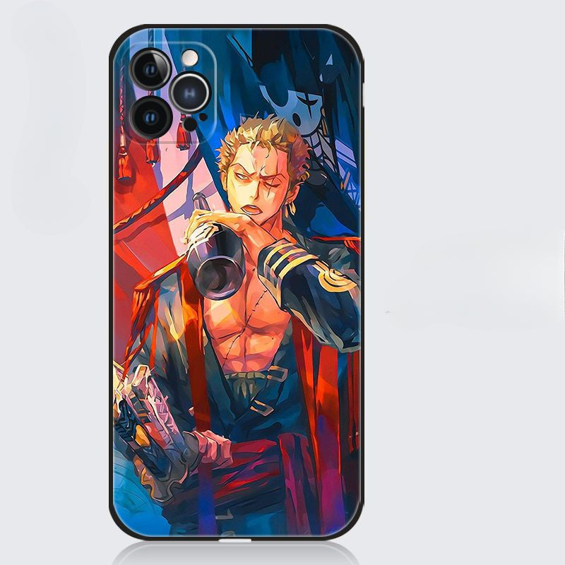 ONE PIECE Roronoa Zoro Silicone Anime Case for Apple iPhone