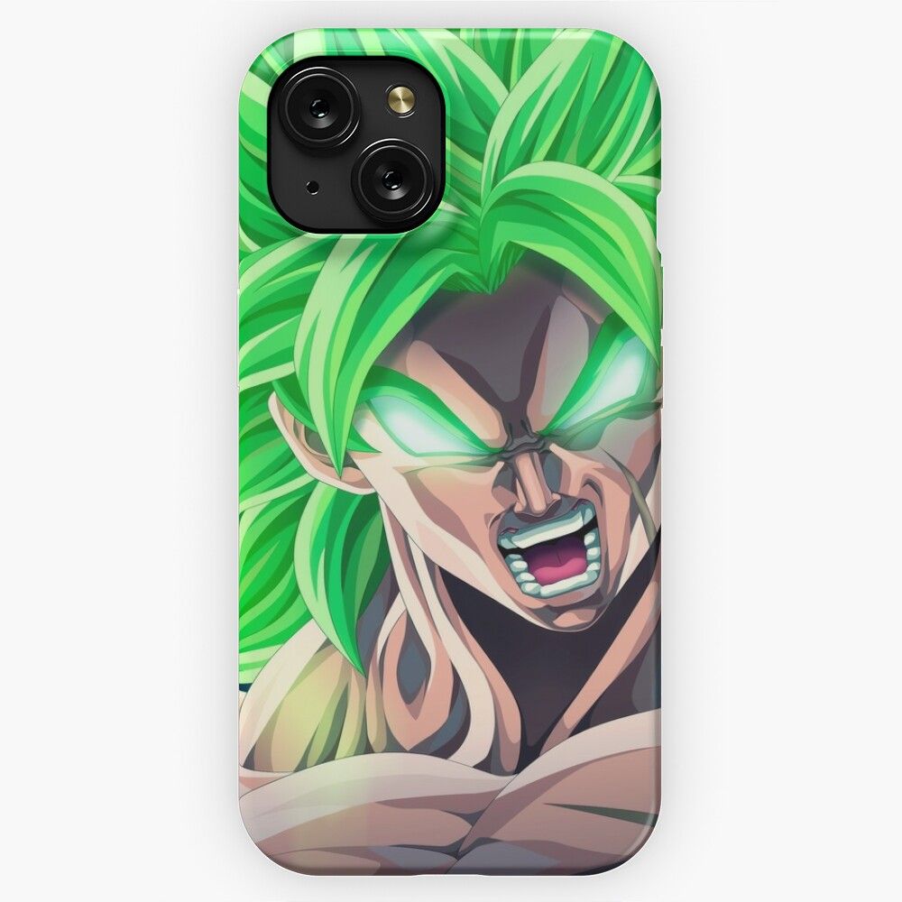 Glossy Broly iPhone Case