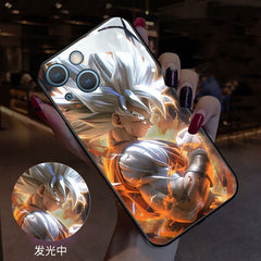 Apple Saiyan RGB Phone Case for IPhone Caller Luminous