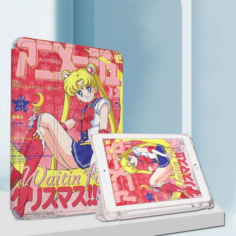 Sailor Moon Anime iPad Protective Case Skin | Silk Texture