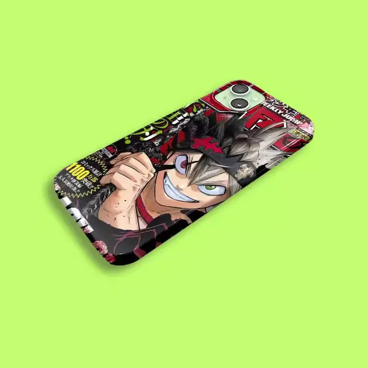 Funda rígida para teléfono Black Clover Asta