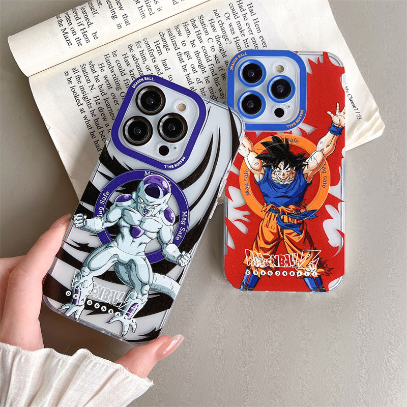 Dragon Ball Z MagSafe Magnetic Phone Case All-inclusive Clear Style