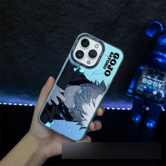 Jujutsu Kaisen Colorful Gojō Satoru Anime Phone Case for Iphone Series