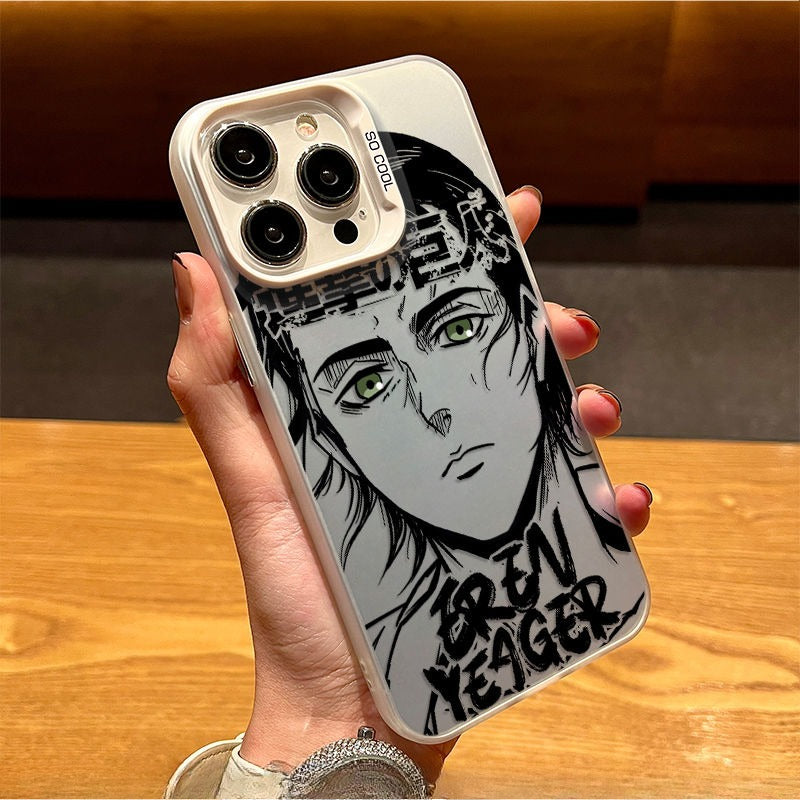 Attack on Titan IPhone 17 Hard Laser Phone Case