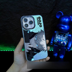 Jujutsu Kaisen Colorful Gojō Satoru Anime Phone Case for Iphone Series