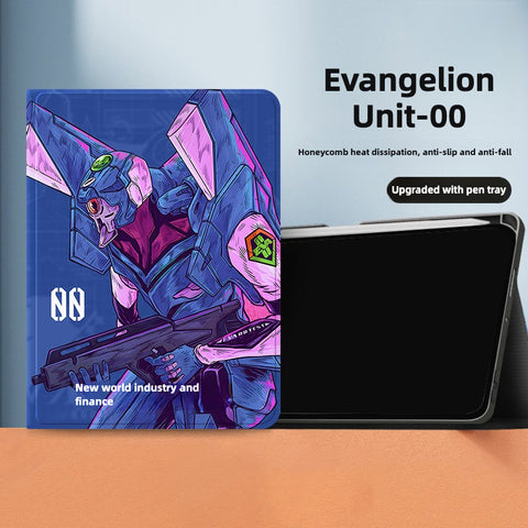Neon Genesis Evangelion iPad Case Tablet Case Cover | NGE iPad Case