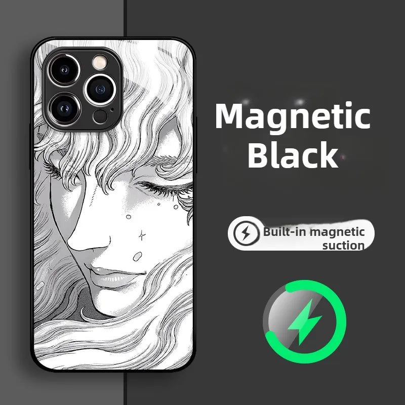 Funda de silicona para iPhone 17 de One Piece Brook Anime