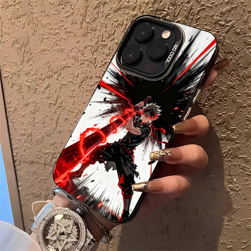 Black Clover Asta TPU Anime Phone Case For iPhone