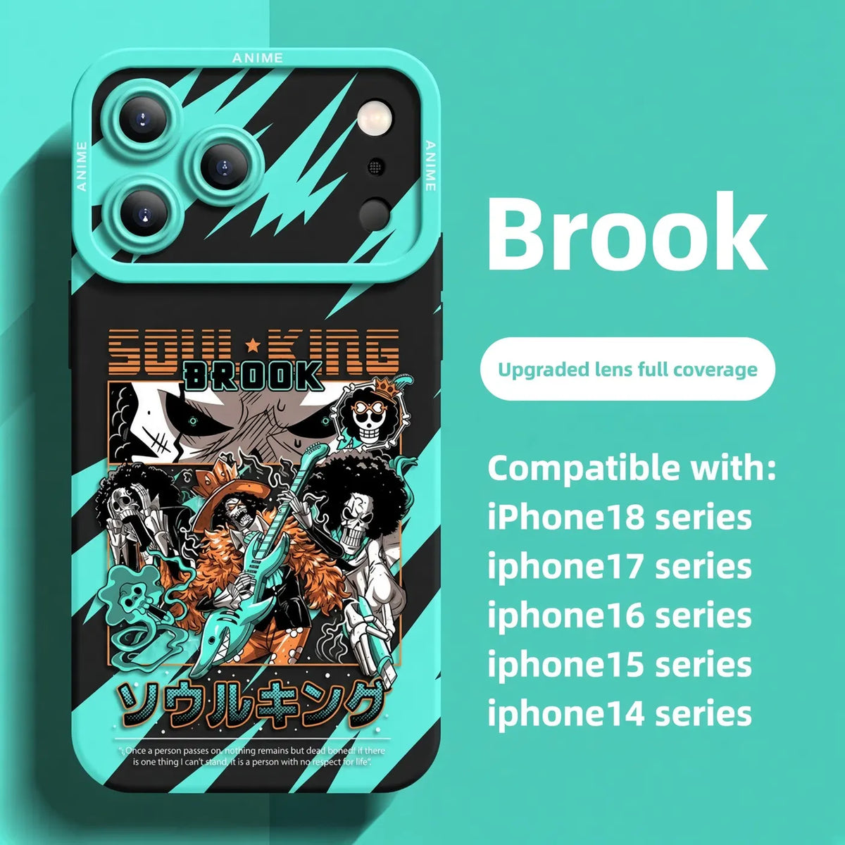 ONE PIECE Apple iPhone Anime Phone Case Silicone Protetive Case