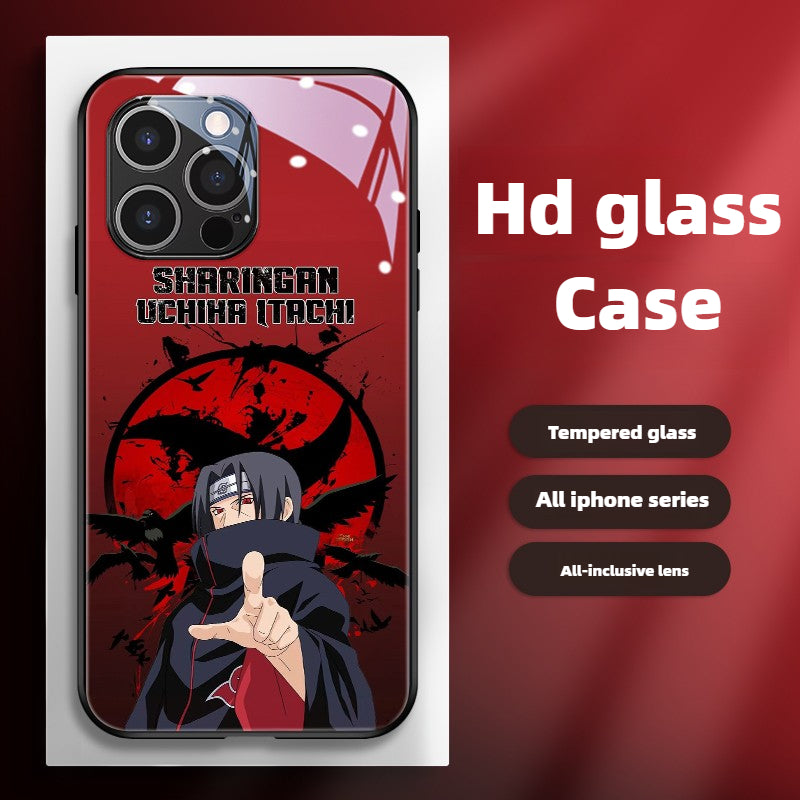 Naruto Apple Wheel Eye Phone Case