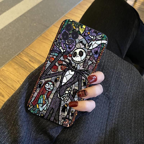 Christmas Eve Horror Skull Jack iPhone Case