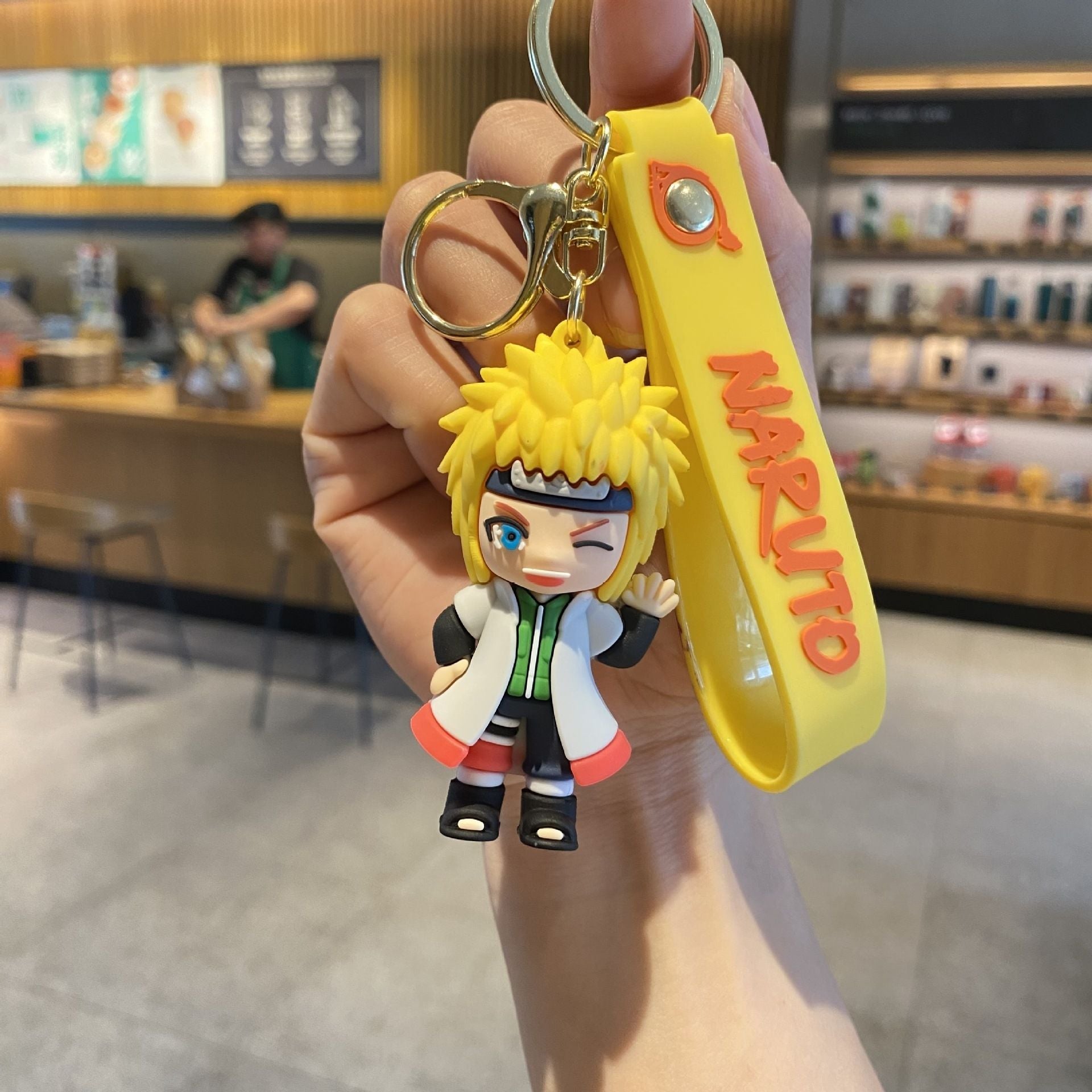 Naruto Keychain Naruto Kaka Cartoon Doll Car Key Chain