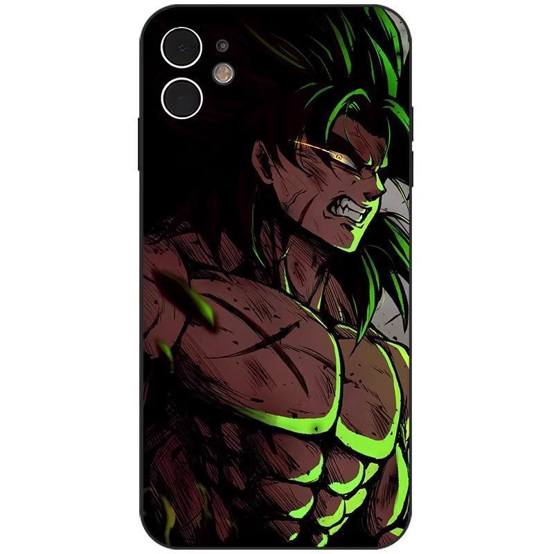 DBZ Broly Silicone Apple iPhone Case