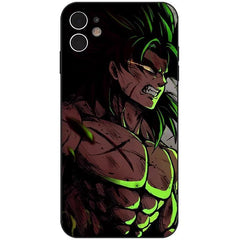 DBZ Broly Silicone Apple iPhone Case