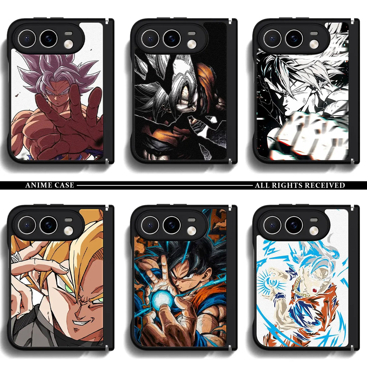 Dragon Ball Son Goku Anime iPhone Duo Case Glass Magsafe Phone Case