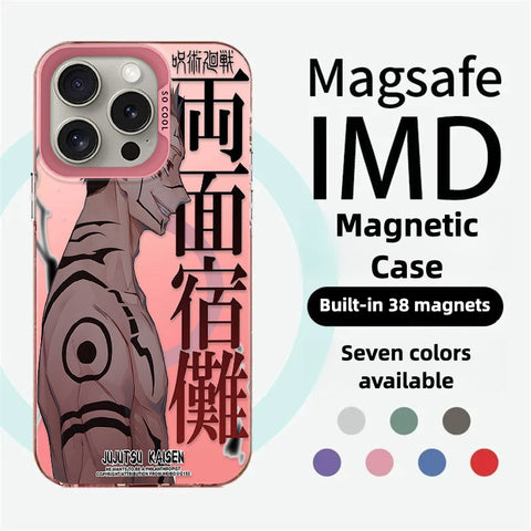 Ryomen Sukuna Magsafe Magnetic Phone Case