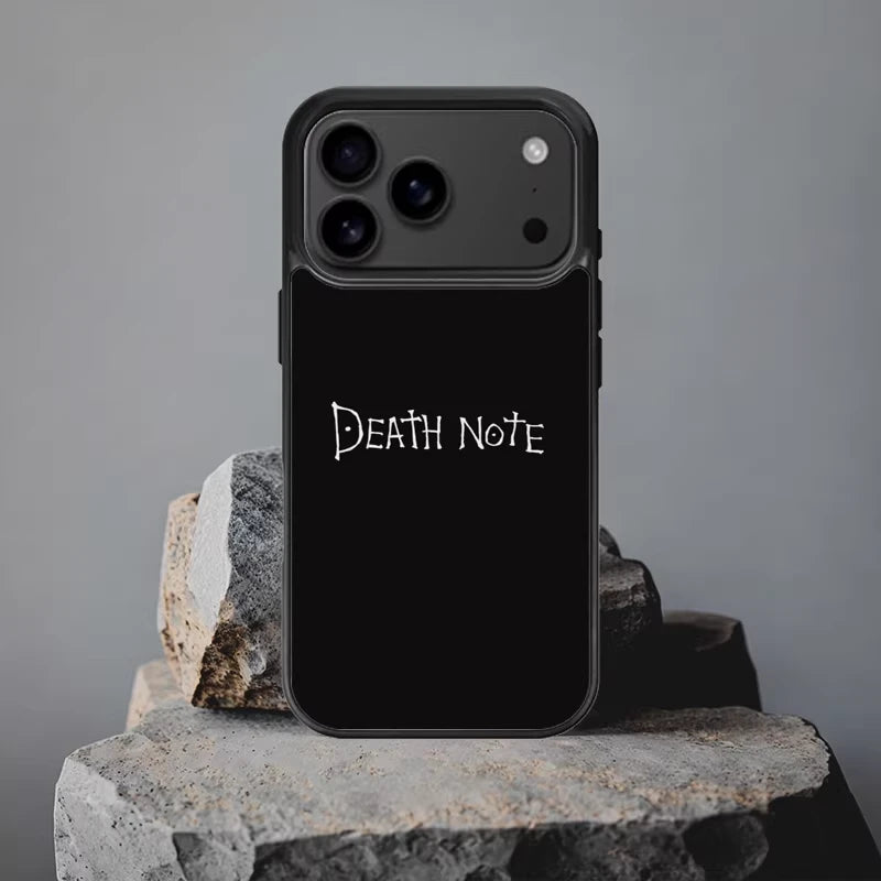 Funda de silicona para teléfono con el anime Death Note Nate River