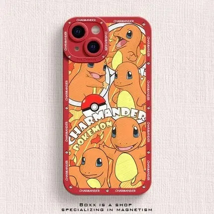 Funda para teléfono con el dragón que escupe fuego Charizard
