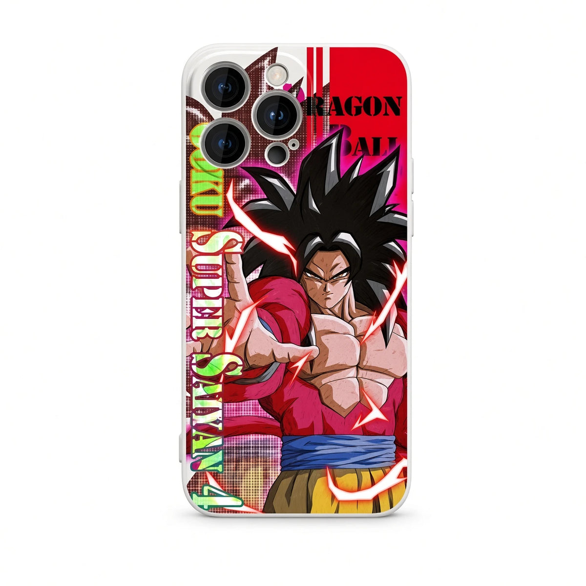 Funda para iPhone con el anime Goku Vegeta de Dragon Ball Super 4