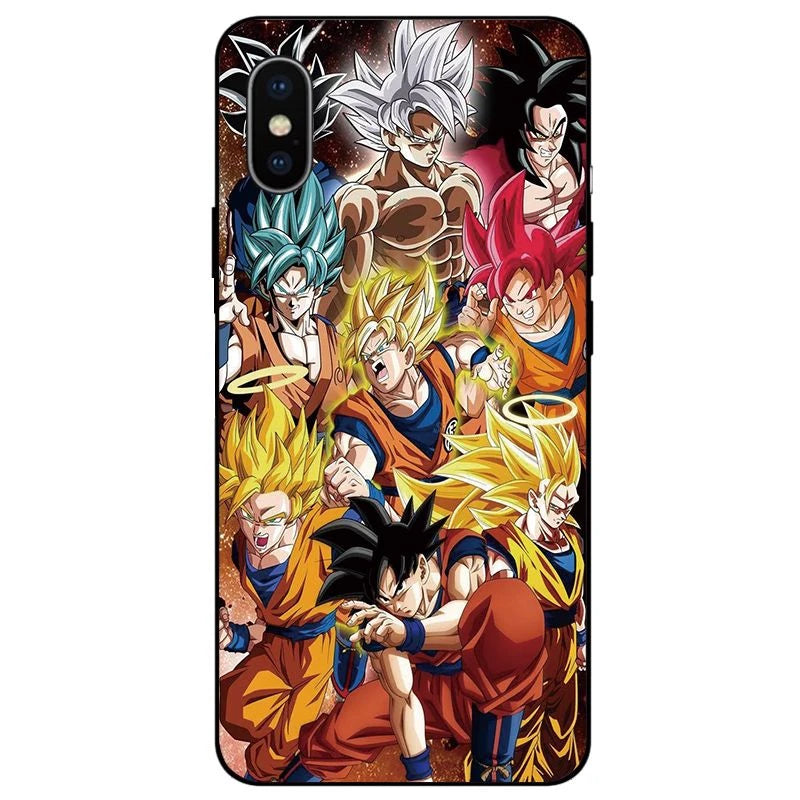 Dragon Ball Z Goku Transformations Phone Case