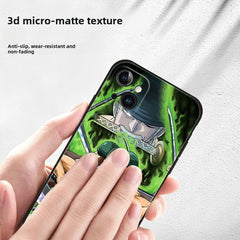 ONE PIECE Roronoa Zoro Silicone Anime Case for Apple iPhone