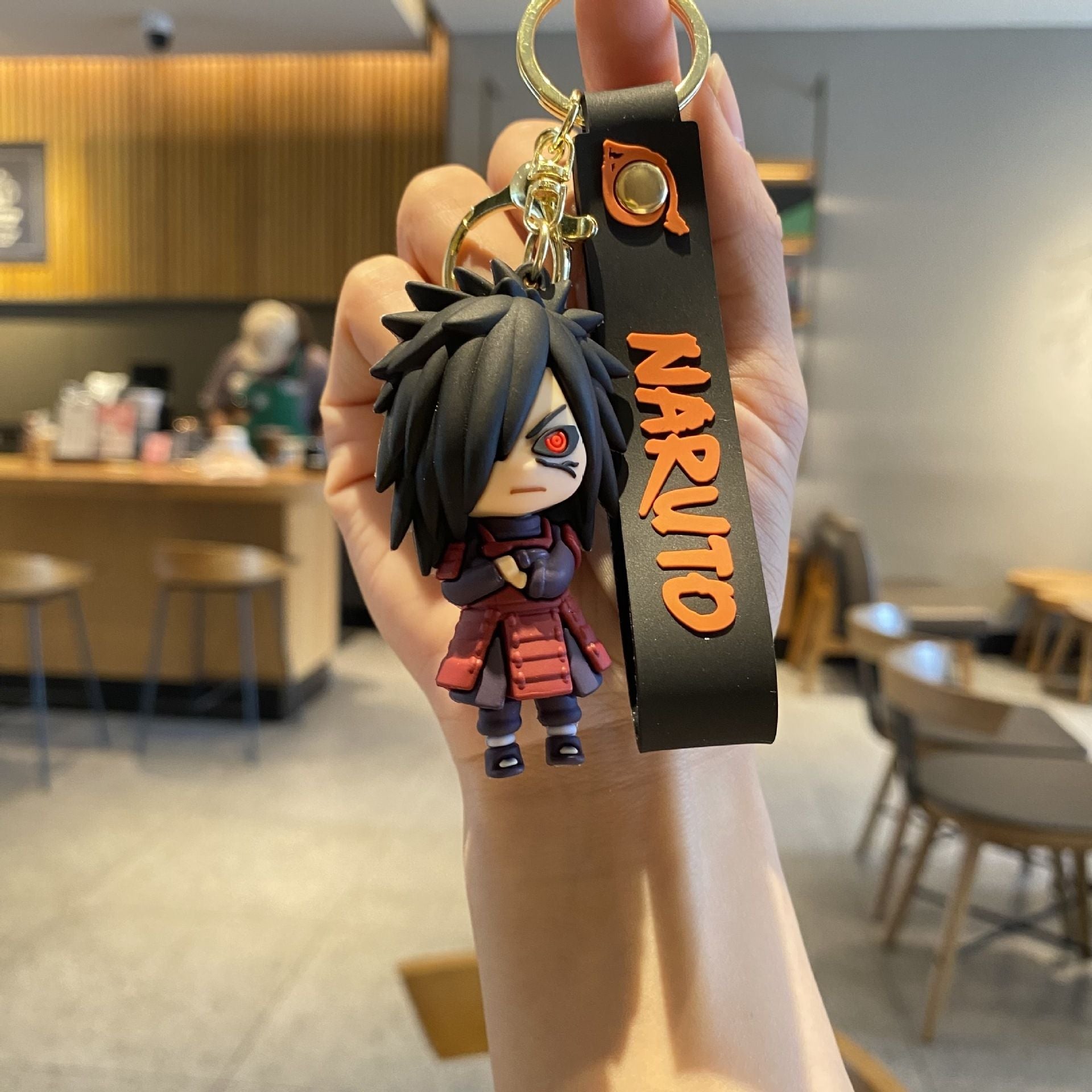 Naruto Keychain Naruto Kaka Cartoon Doll Car Key Chain