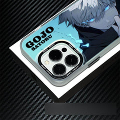 Jujutsu Kaisen Colorful Gojō Satoru Anime Phone Case for Iphone Series