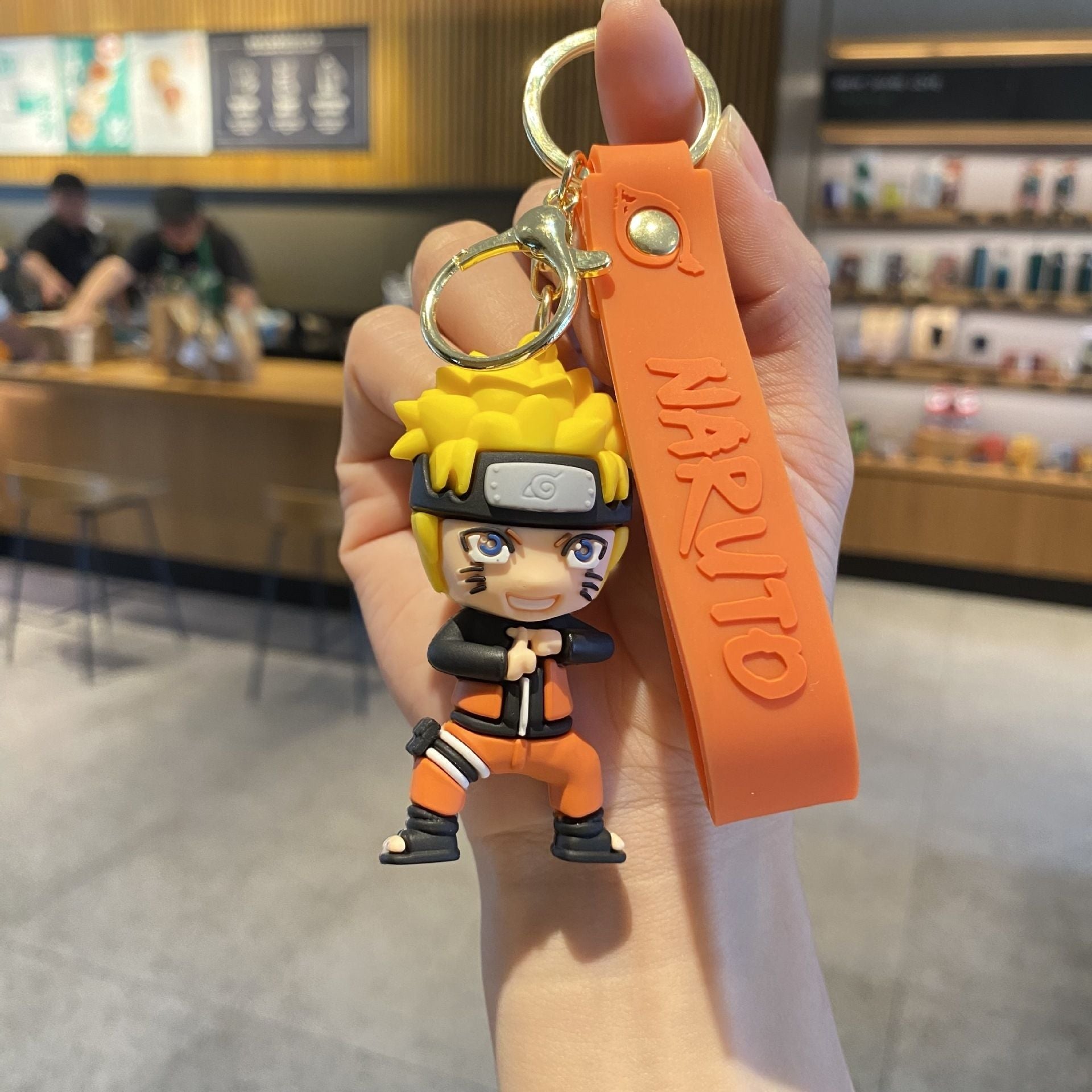 Naruto Keychain Naruto Kaka Cartoon Doll Car Key Chain