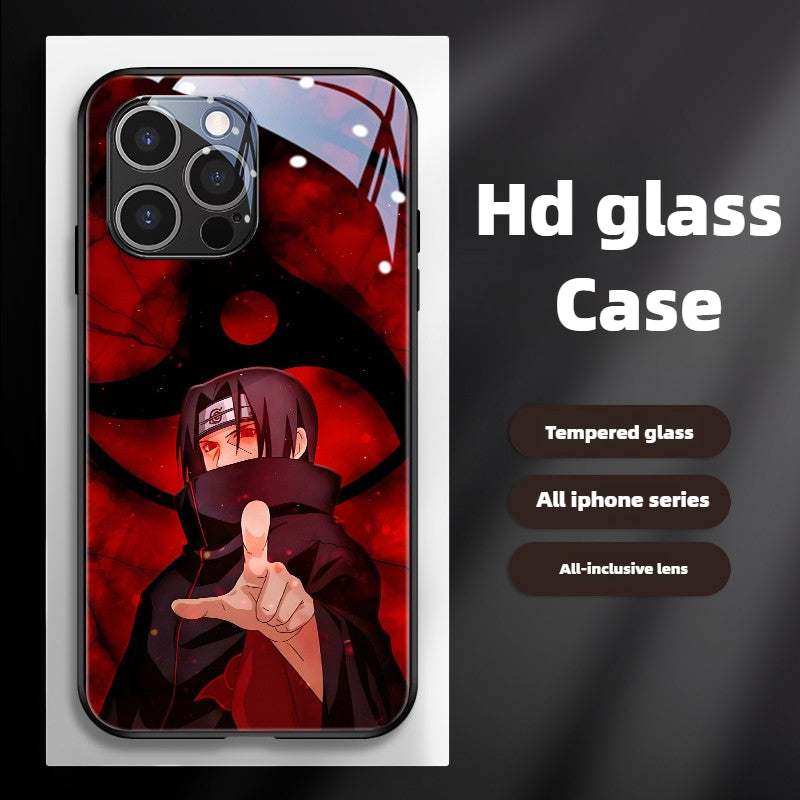 Funda para iPhone 16 con diseño de rueda de Apple de Naruto