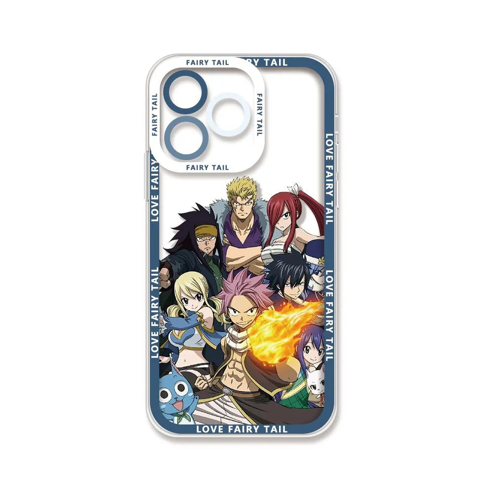 Fairy Tail Clear Phone Case for iPhone
