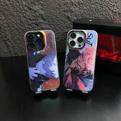 Jujutsu Kaisen Gojō Satoru Laser Gradient Anime Phone Case for IPhone