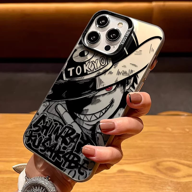 Funda de silicona para teléfono con el anime Death Note Nate River