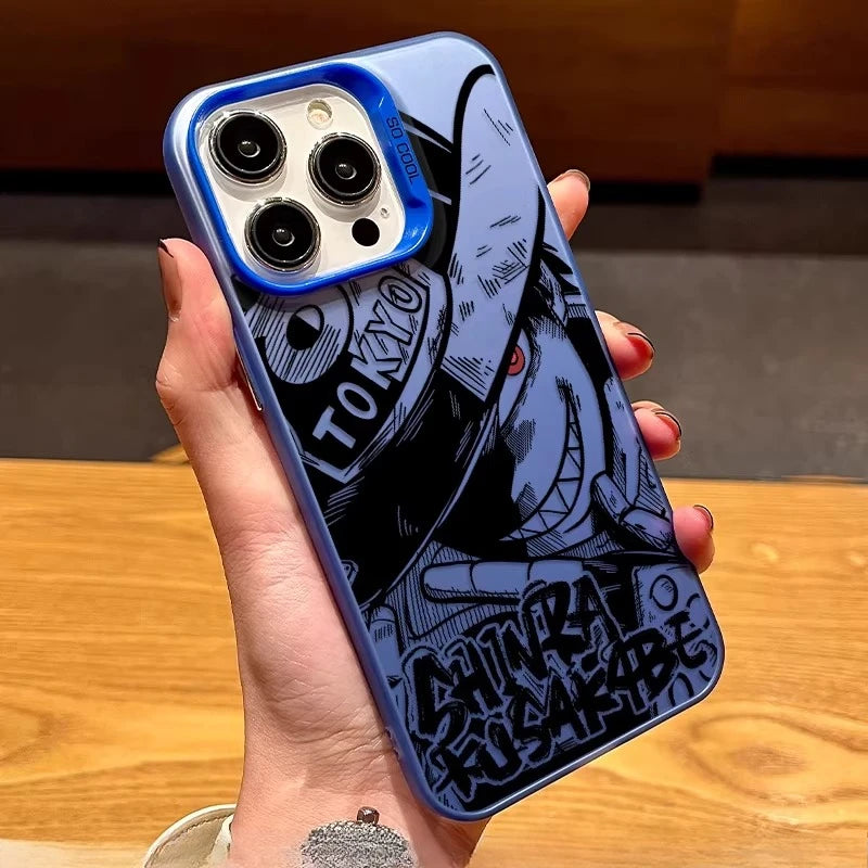 Funda de silicona para teléfono con el anime Death Note Nate River