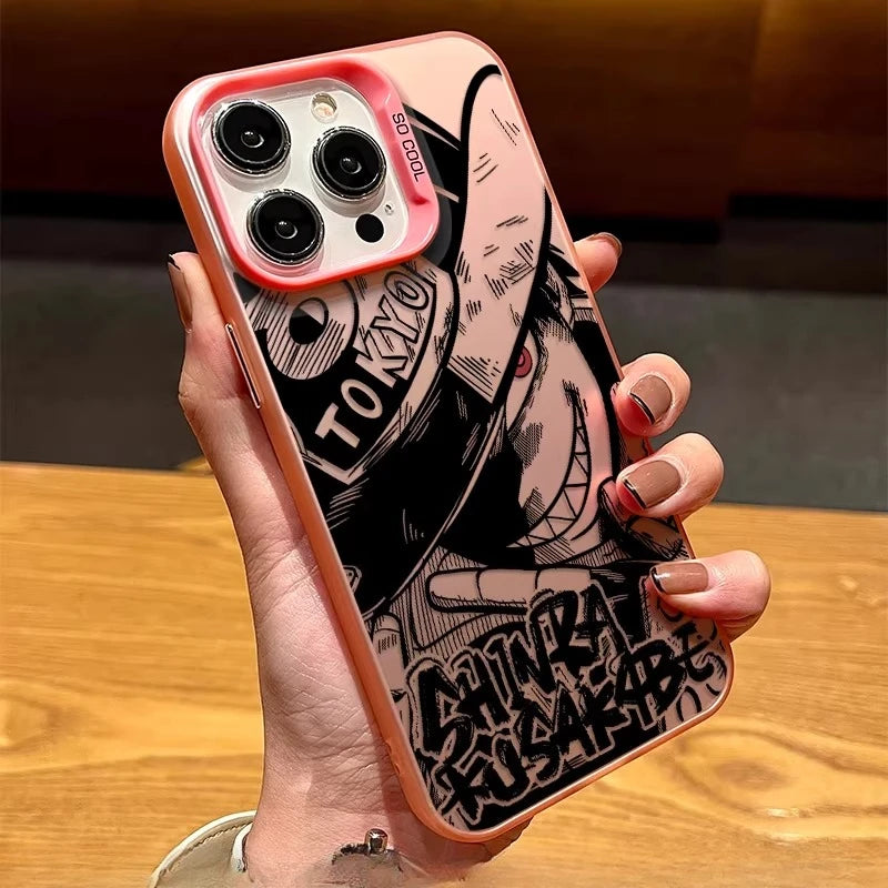 Funda de silicona para teléfono con el anime Death Note Nate River