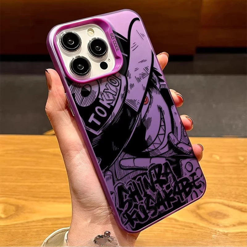 Funda de silicona para teléfono con el anime Death Note Nate River