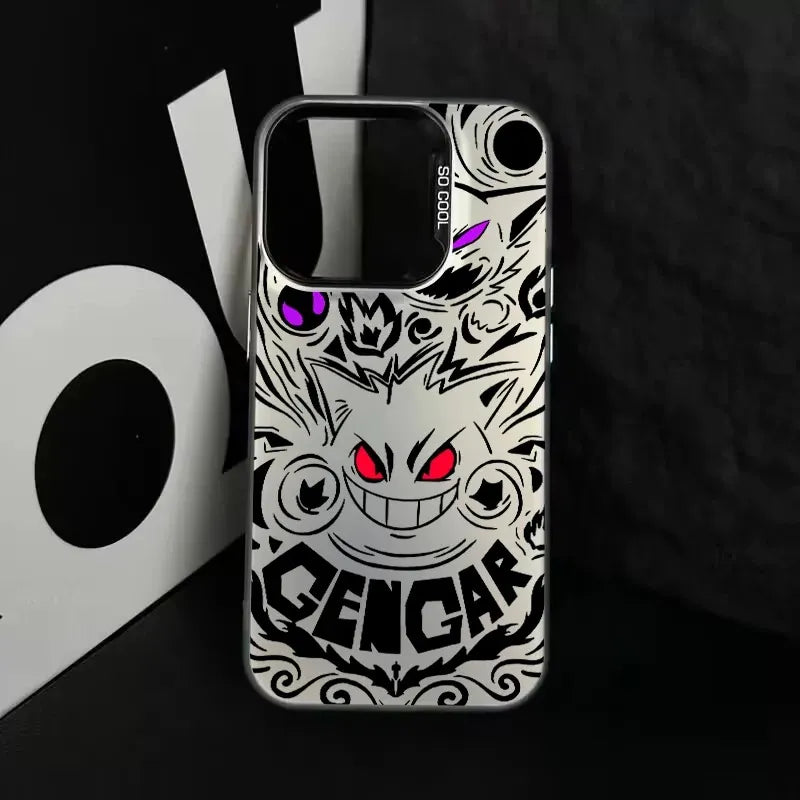 Funda para iPhone mate con el dibujo animado de Dickens Gengar