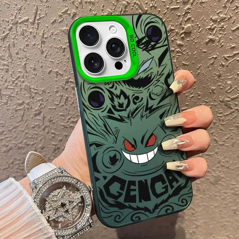 Funda para iPhone mate con el dibujo animado de Dickens Gengar