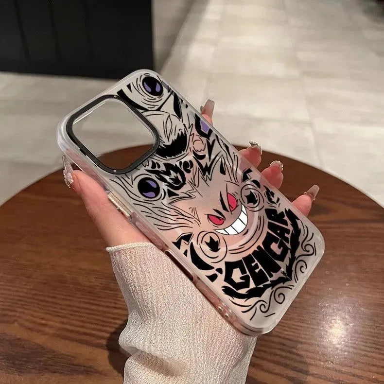 Funda para iPhone mate con el dibujo animado de Dickens Gengar