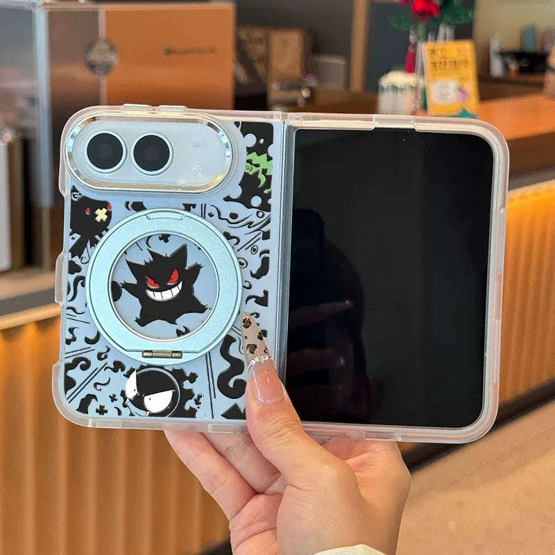 Pokemon Gengar Magsafe iPhone Duo Phone Case with 360-Degree Rotating Kickstand