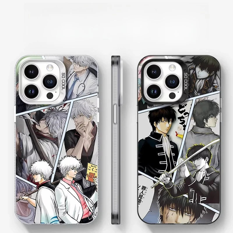 Funda de silicona para teléfono con el anime Death Note Nate River