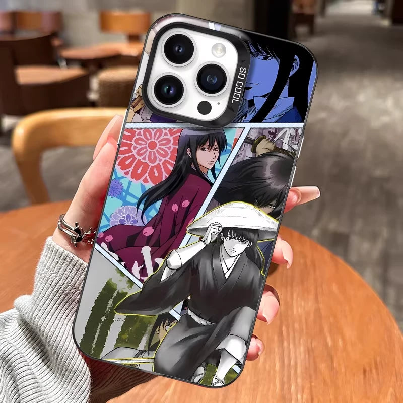 Funda de silicona para teléfono con el anime Death Note Nate River