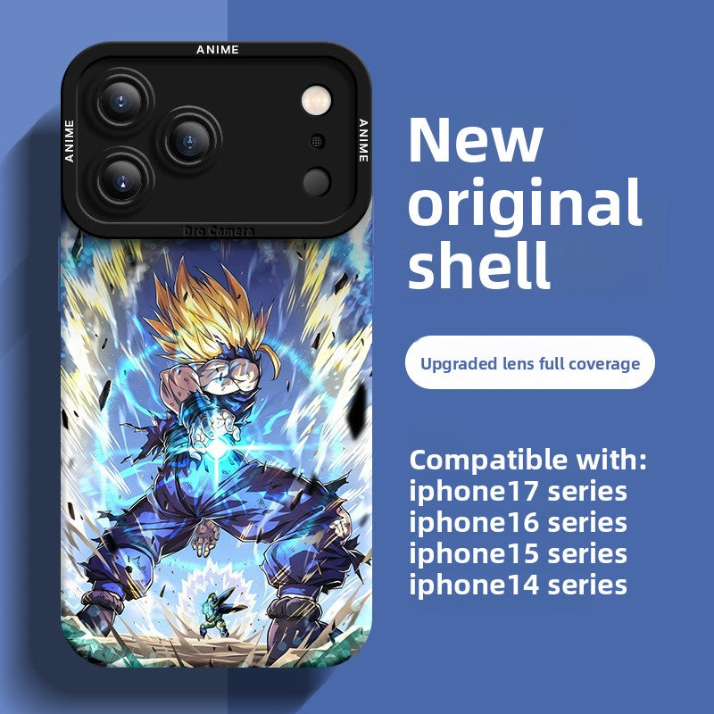 Funda de silicona suave para teléfono Dragon Ball Z Son Goku Anime 17 series Anime