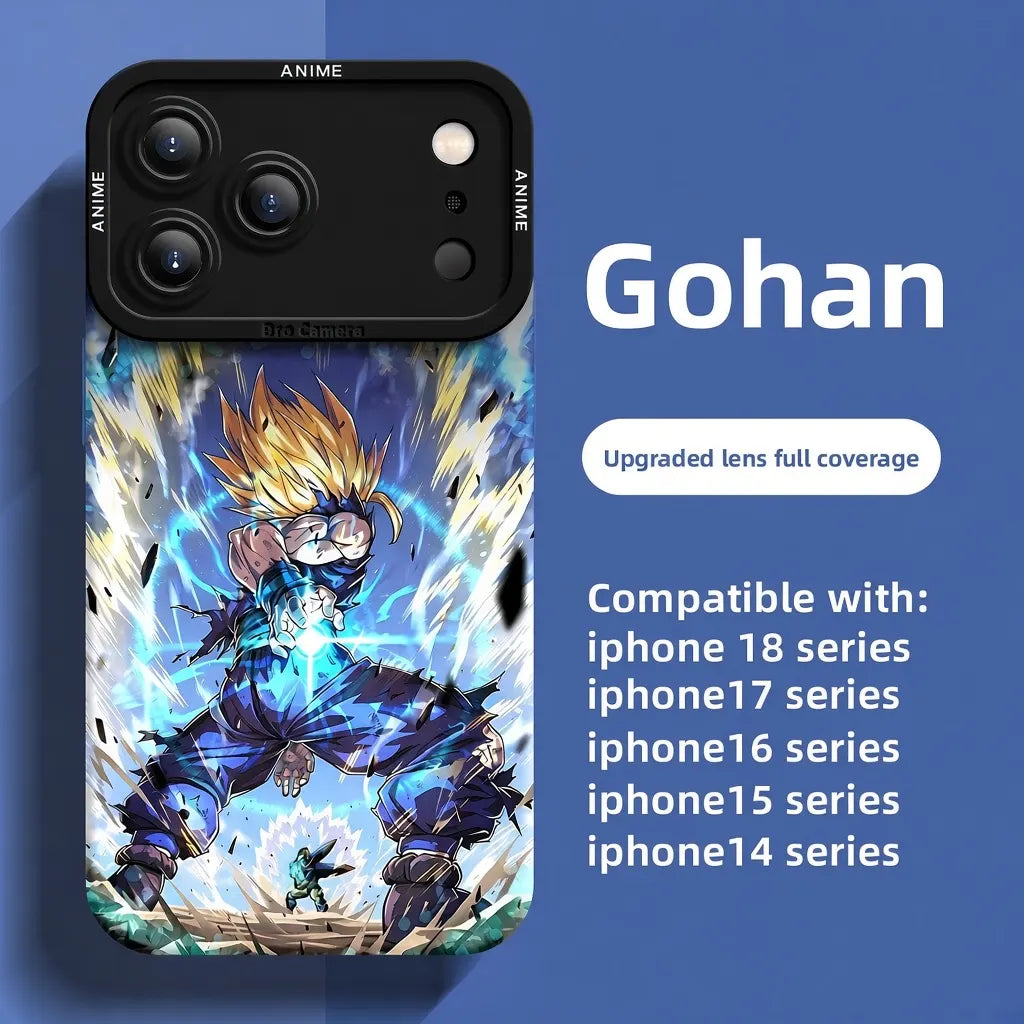 Dragon Ball Z Son Goku Anime iPhone 18 Sries Anime Phone Cases Silicone Soft Case